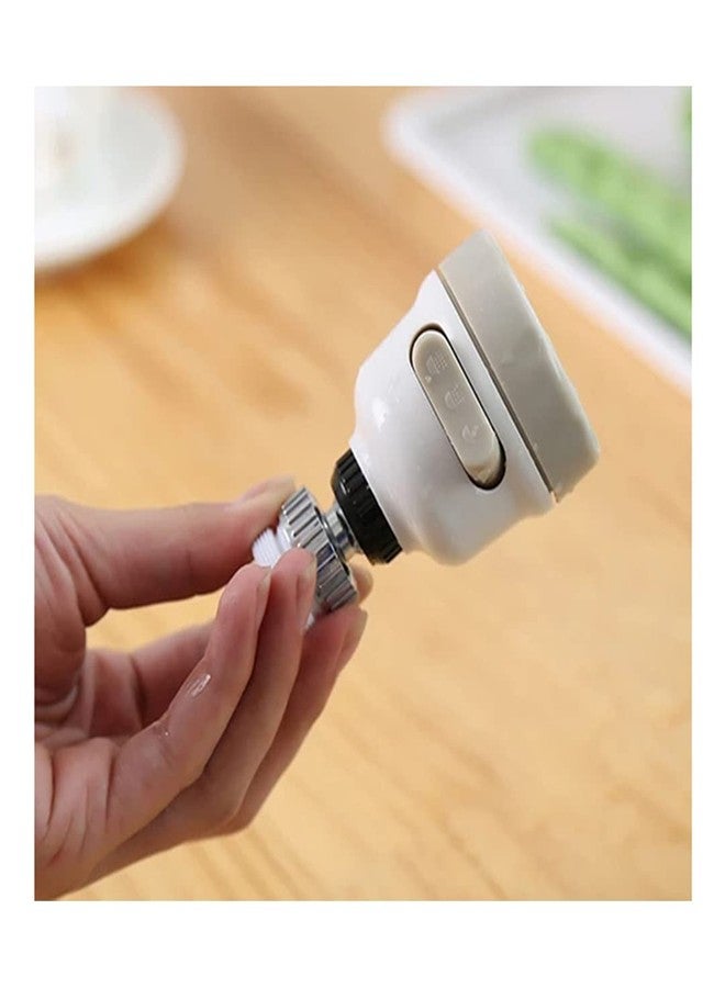 الكبريت صنبور رش مزود بفلتر، قابل للدوران، مقاوم للرذاذ، بثلاثة أوضاع لتوفير المياه - Image 3